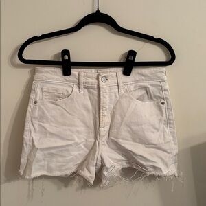 Old Navy White Jean Shorts